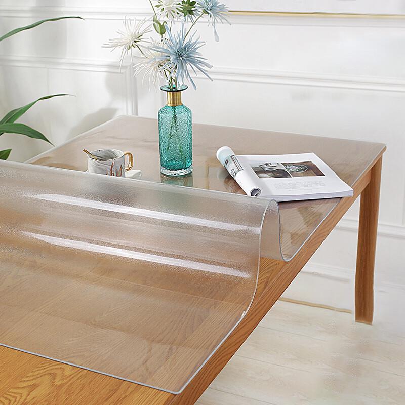 Transparent PVC Table Protector Mat