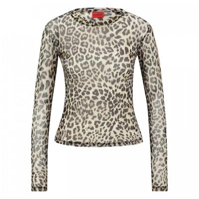 Hugo Womens/Ladies Diralina 2 Long-Sleeved Top