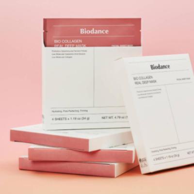 Bio-Kollagen Echte Tiefenmaske 8 Blatt – Tiefenfeuchtigkeits- & Straffende Tuchmaske