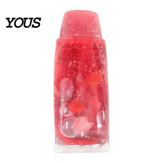 Toothpaste Tube Fidget Toy Stress Relief Toy, Slow Rising Clear Squeeze Anxiety Relieving Sensory for Home Office School