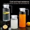 Transparent Water Bottle Large Capacity Juice Cold Water Bottle New Coffee Milk Pot