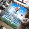Haaland Football Carpet Rug for Living Room Bedroom Home Sofa Decoration,Kids Play Nonslip Floor Mat