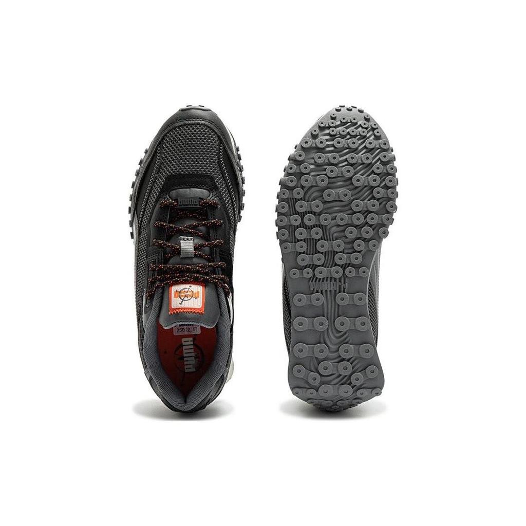 Puma Blacktop Rider Nylon Comfortable Versatile Durable Lightweight Low-Top Lifestyle Casual Shoes Unisex Sneaker Gray 397205-01