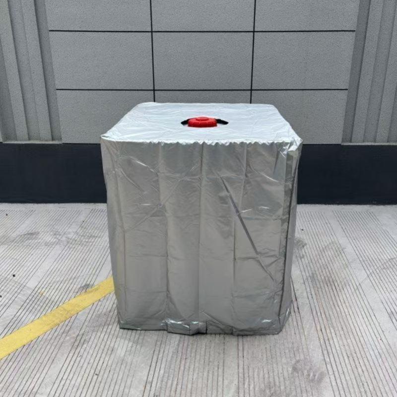Large Capacity Storage Cover 1000L Polyester Fabric Featuring Sun Block Layer For Outdoor Container