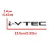 Car Sticker VTEC Emblem Decal for Honda  I VTEC Badge Fit Accord Odyssey CRV HRV Exterior Accessories Decoration
