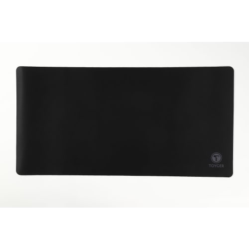 TOYGER Plain Playmat - A simple, plain, easy-to-use play mat (black)