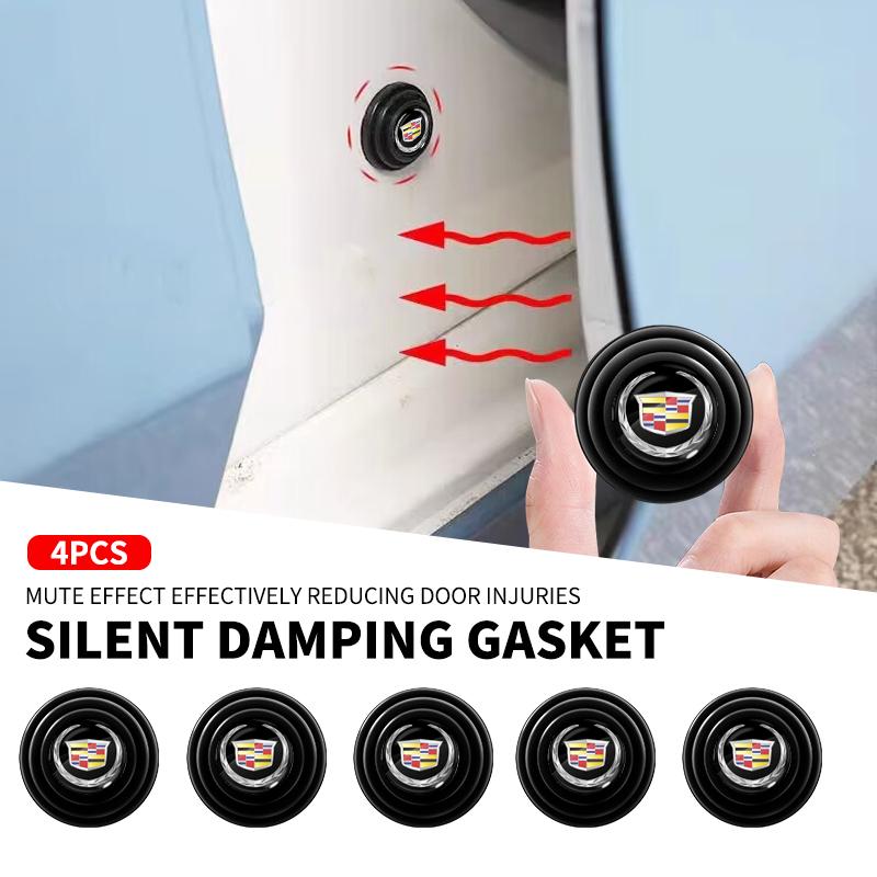 1/2/4ks Silikonové nálepky proti kolizi a nárazy na dveře auta pro Cadillac SRX Escalade CTS BLS ATS DTS XTS SLS XLR V Deville CT5