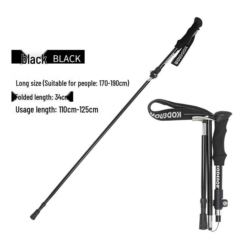 RFLK 5-Section Ultra-Light Foldable Aluminum Trekking Pole