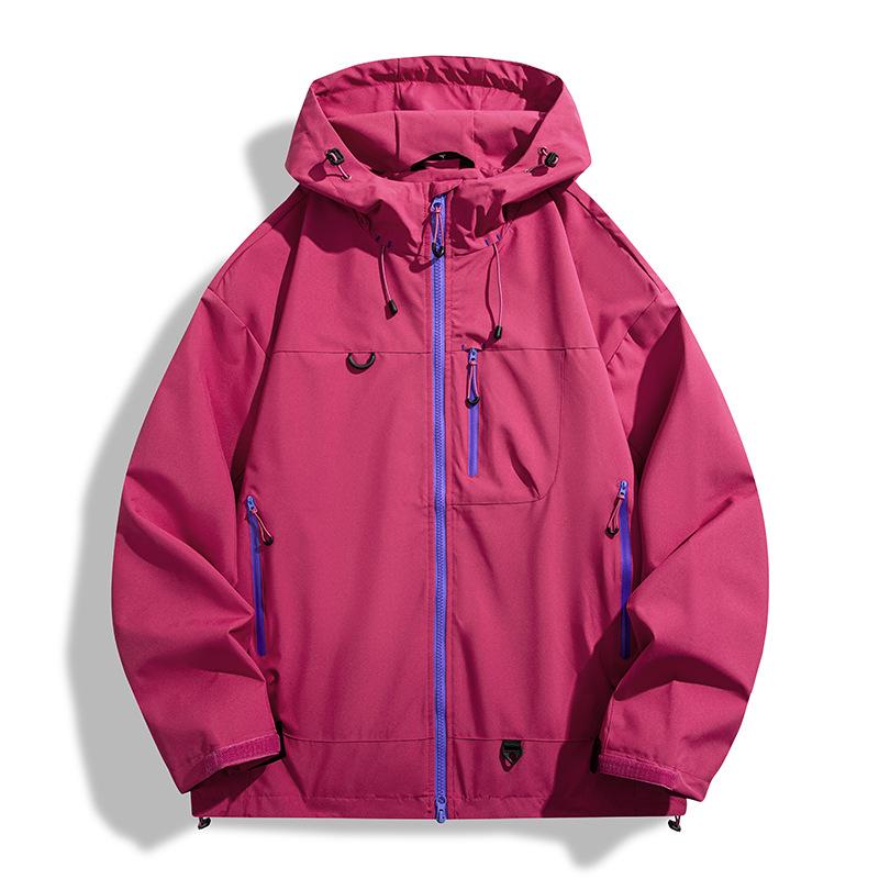 Couple's Windbreaker: Men's & Women's Mountain Jacket - Trendy Outdoor Mountaineering Suit