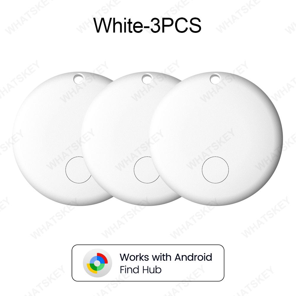 Mini GPS Locator Android AntiLost Alarm Google Find My Wallet Keychain Smart Tag Bluetooth-Compatible Dog Pet Child Key Finder