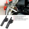Motorcycle Front Footrest Foot Pegs Parts Accessory for R1200GS 2013-2018 (Black)