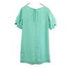 Kate Spade Short sleeve one piece 2 Green system Back ribbon Women Used