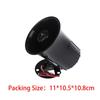1/2/3Pcs Dc 12V Treble Siren Horn Outdoor Alarm Sirena Alarma Speaker Wired Loud Alarm Horn For Alarm System 110Db