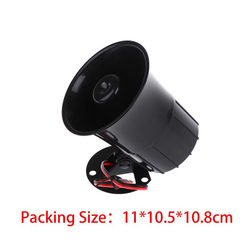 1/2/3Pcs Dc 12V Treble Siren Horn Outdoor Alarm Sirena Alarma Speaker Wired Loud Alarm Horn For Alarm System 110Db