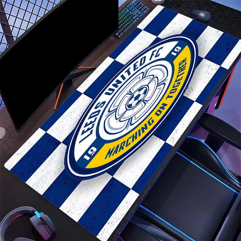 Leeds United Print Cushion Non-slip Laptop Tablet Big Mousepad XXL Mat Mini PC Playmat With Lock edge