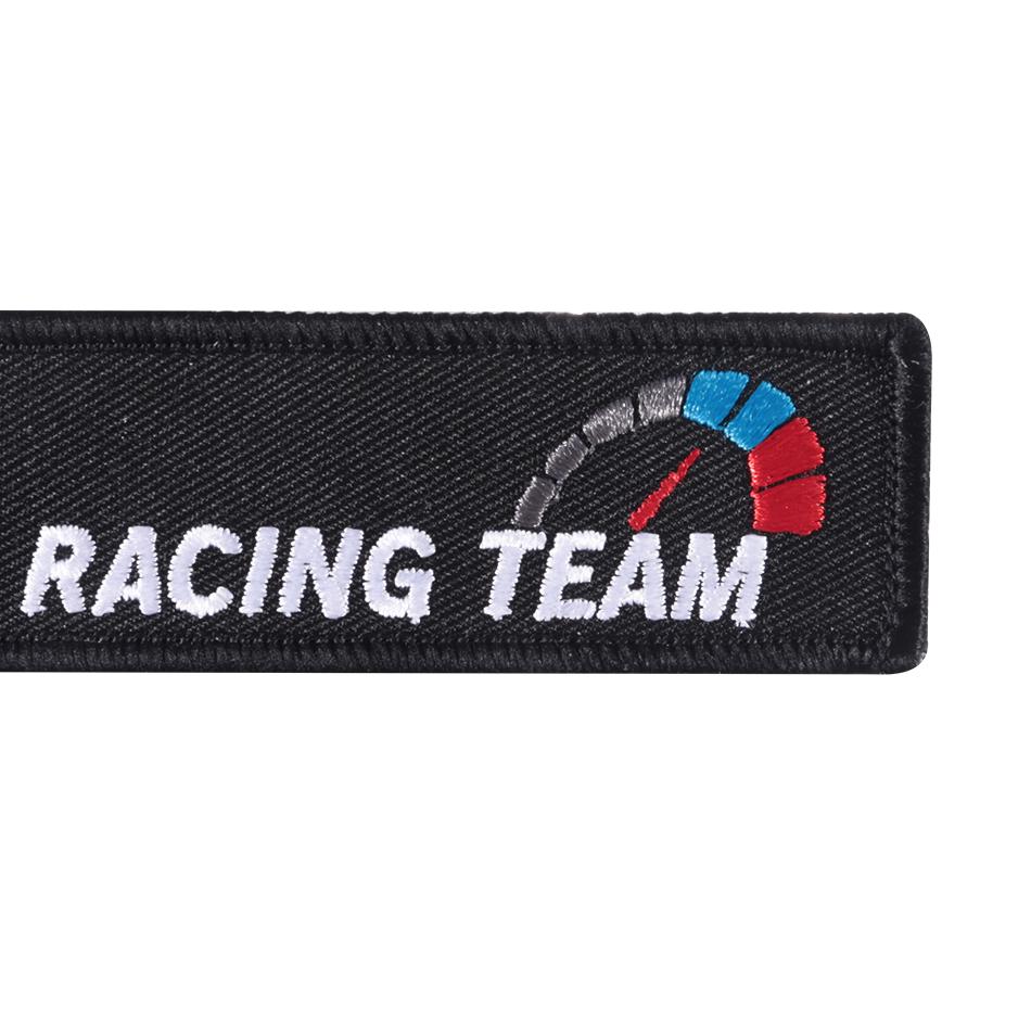 Módní Motor Racing Team Klíčenka do auta Držák na klíče od auta pro motocykly Step on Gas Klíčenka na auto Cool Klíčenky Šperky Chaveiro