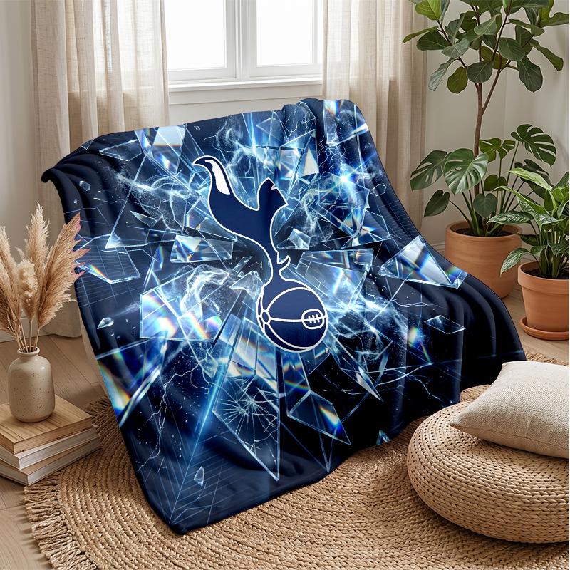 Tottenham Hotspur Theme blanket Soft Flannel Blanket Plush Throw Blanket Cozy Sofa Bed Blanket for Home Decor