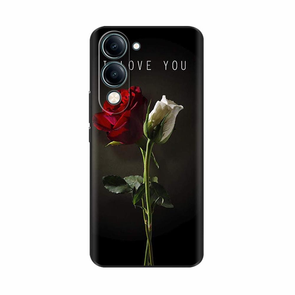For Vivo Y19 Case 1915 Soft TPU Luxury Cute Silicone Case Bumper Back Phone Cover Coque For Vivo Y19s 2025 Cases V2419 Fundas