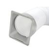 Portable Wind Shield Adjustable Tube Connector Connector Exhaust Hose  Indoor Use