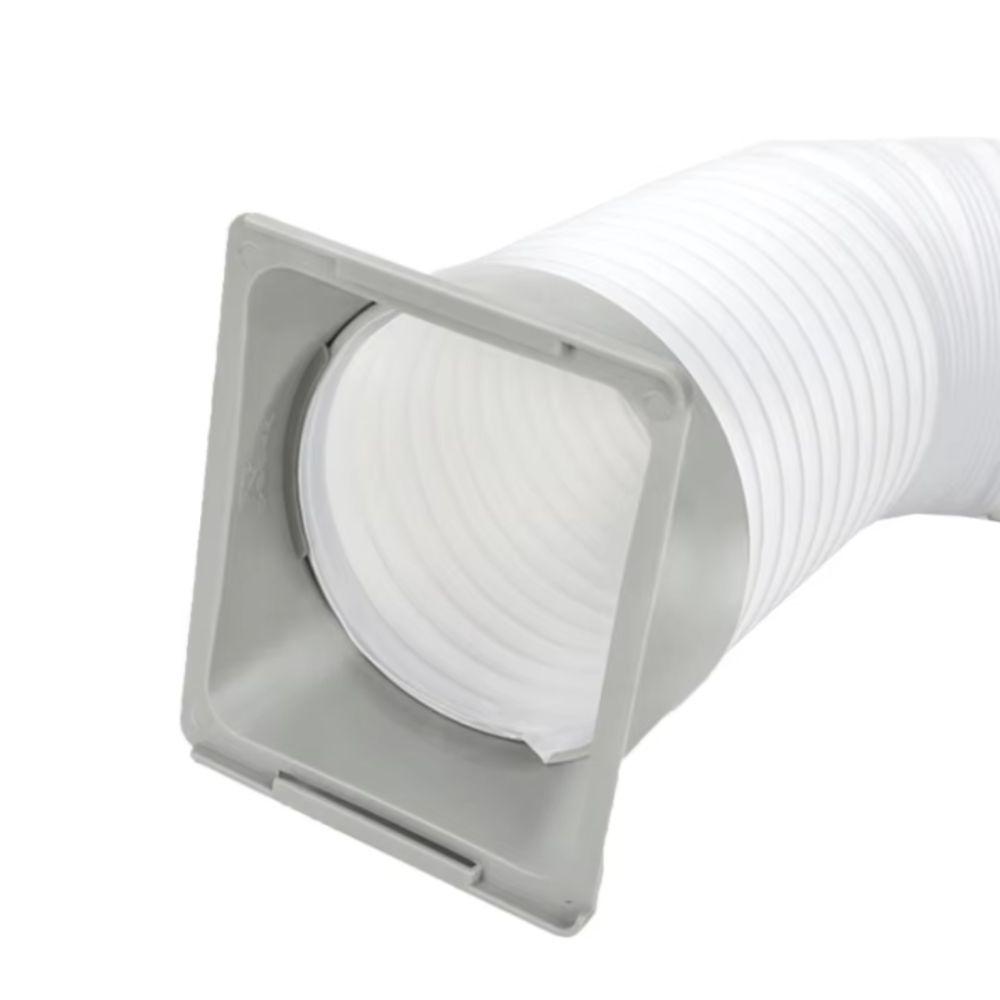 Portable Wind Shield Adjustable Tube Connector Connector Exhaust Hose  Indoor Use
