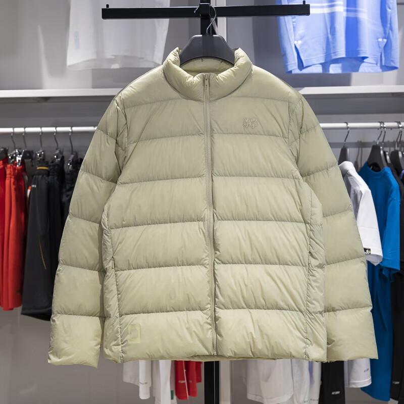 Мужская короткая теплая пуховая куртка с капюшоном LI-NING AYMU353 2XL