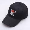 One Piece Pirate Embroidered Baseball Cap Sun Hat For Outdoor Sports