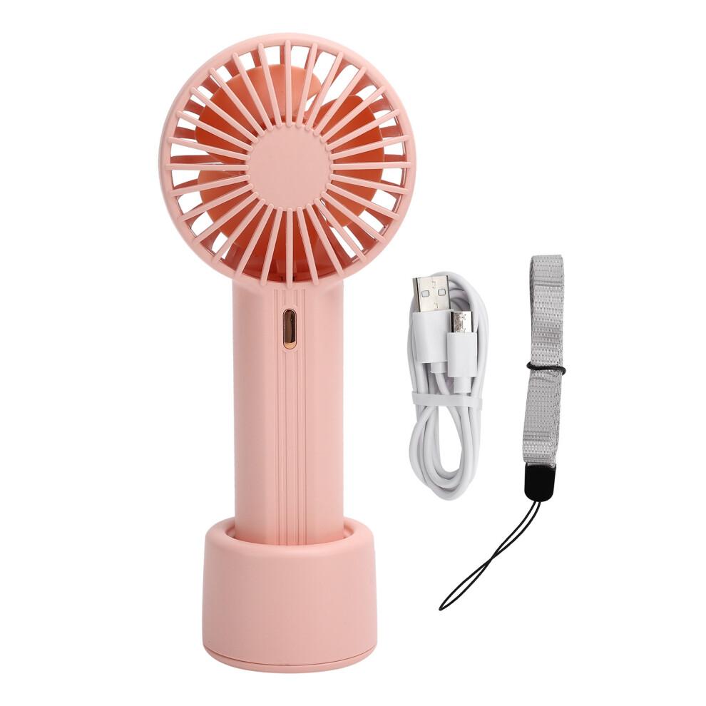 Adjustable Angle Portable Fan, Strong Wind Force Handheld Fan with Rechargeable Battery, Cute Design for Worry-Free Purchase