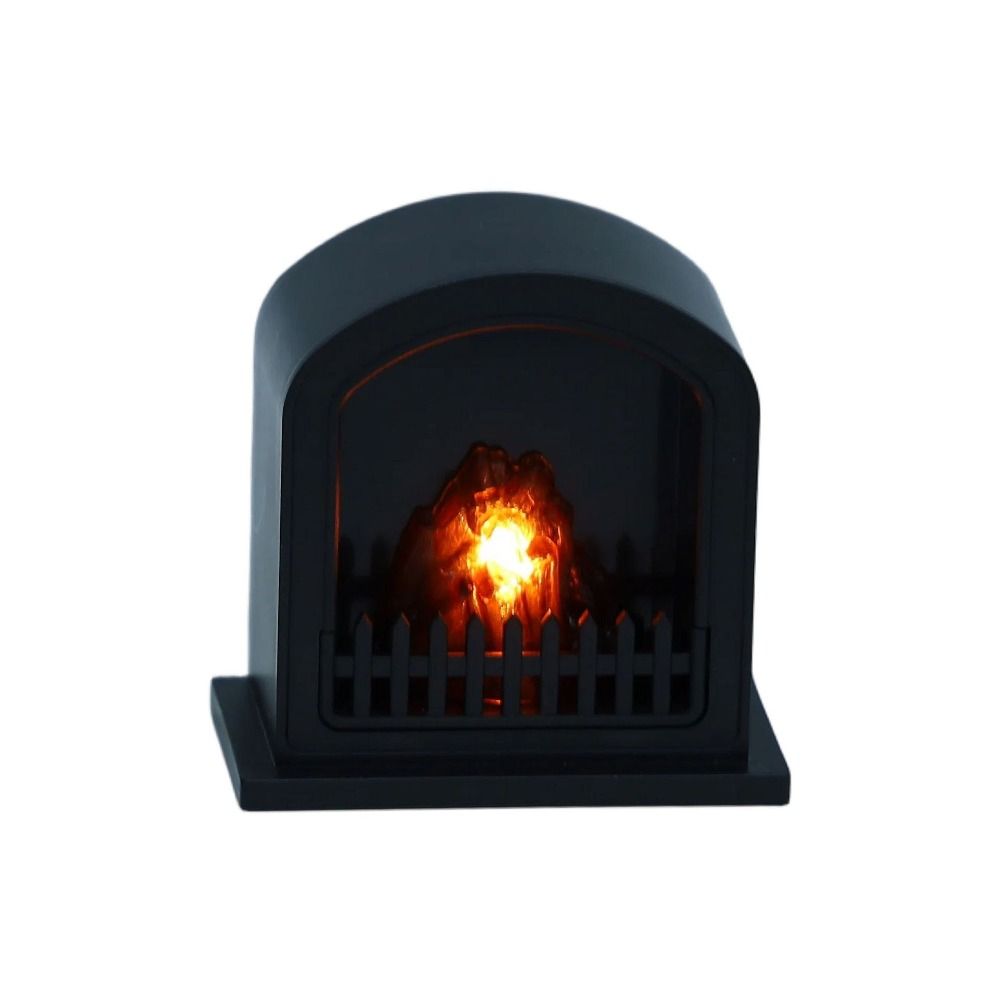 Creative Design Fireplace Lights Glowing Light Simulation Fireplace  Home Decoration