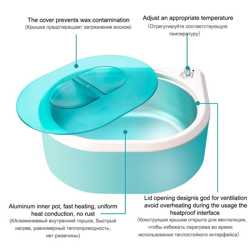 3L Paraffin Wax Heater Hand SPA Wax Therapy Machine Hair Removal Device Paraffin Bath Equipment for Nursing Purposes New