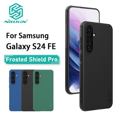 Für Samsung Galaxy S24 FE Telefonhülle Nillkin Super Frosted Shield Pro Harte PC + TPU-Schale Stoßfeste Rückseite