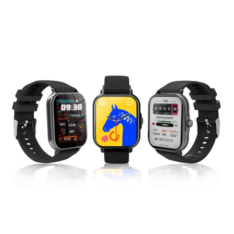 Rainbuvvy L21 Plus Low Power Smart Phone Watch 1.81inch LCD BT5.0 Android Cheap Smart Bracelet Support Bluetooth Call and Music