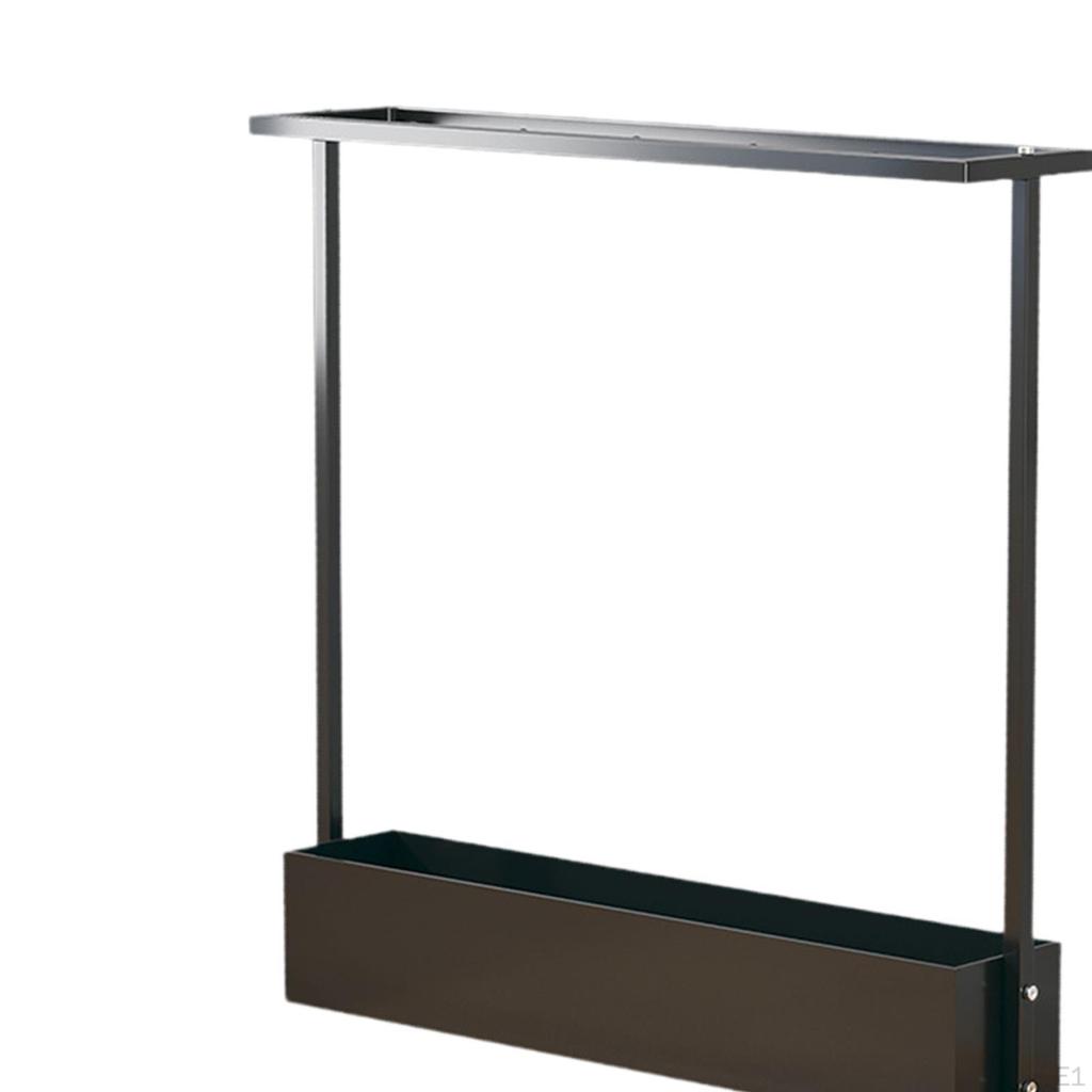 Compact And Easy to Assemble Metal Tennis Badminton Racket Storage Rack for Gym