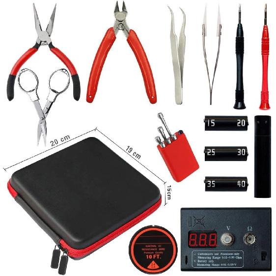 Home DIY Building Tool Kit V2 Mechanics Tools Kit,14 in 1 Tool Master Kit for General Household Repairs