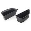 2Pcs Car Front Door Handle Armrest Storage Box Tray Bin For MKZ 2014-16