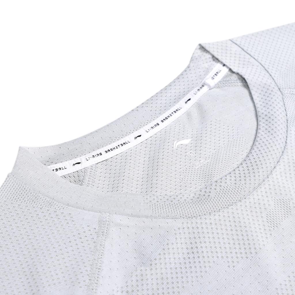 Li Ning Short Sleeved Unisex Gray ATSW523-1