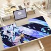 Game Genshin Impact Eula Mouse Pad Anti Slip Rubber Edge Locked Thickened Laptop Gaming Desk Mat