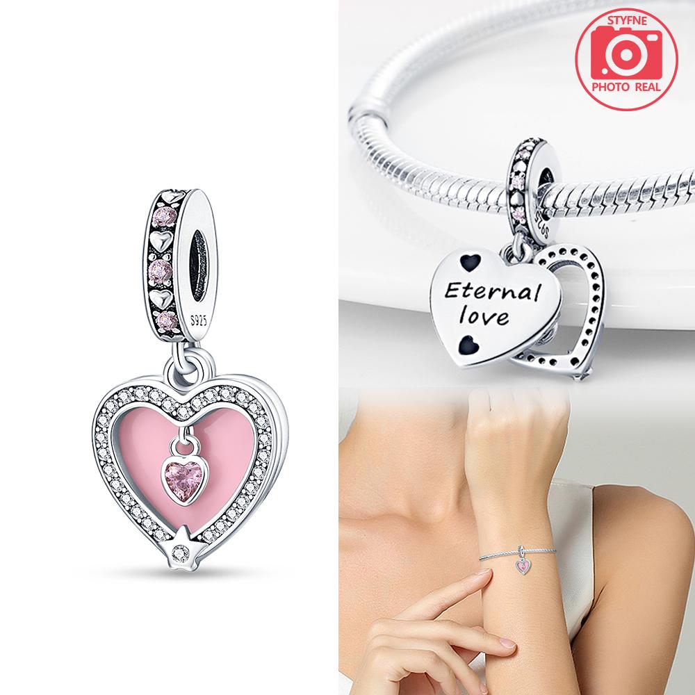 Heart Shaped Wings Pendant Copper Colors For Charms Copper Colors Original Bracelet For Jewelry Making