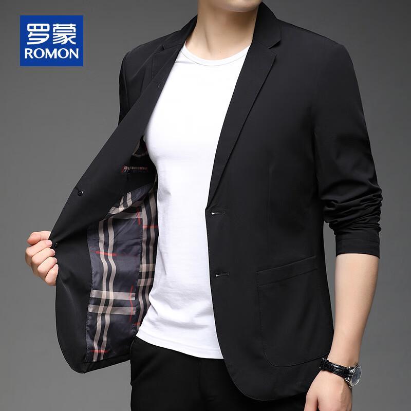 ROMON Мужской приталенный повседневный деловой блейзер 3XL