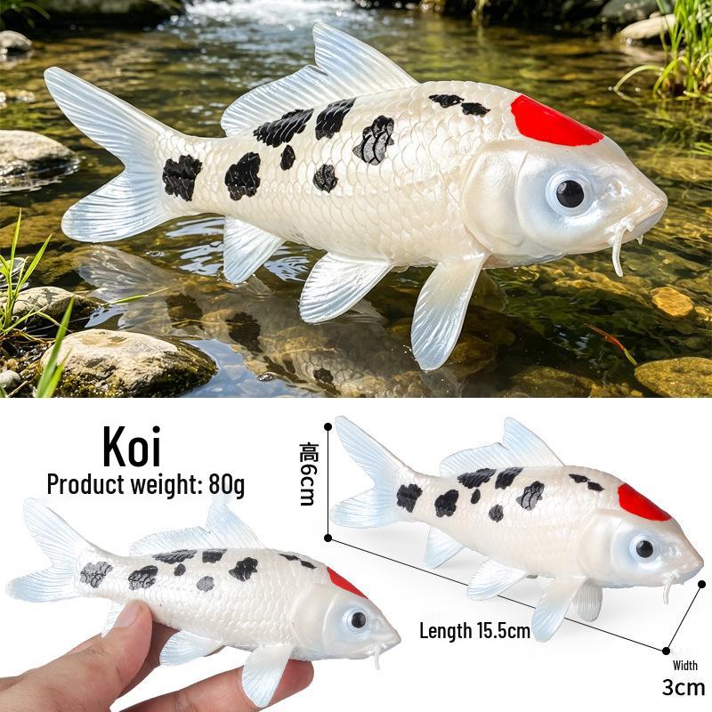Ocean Wildlife Simulation Toy Set: Sea Turtle, Shark, Whale, Sea Lion, Tiger Shark, Manta Ray, Seal, Grouper.