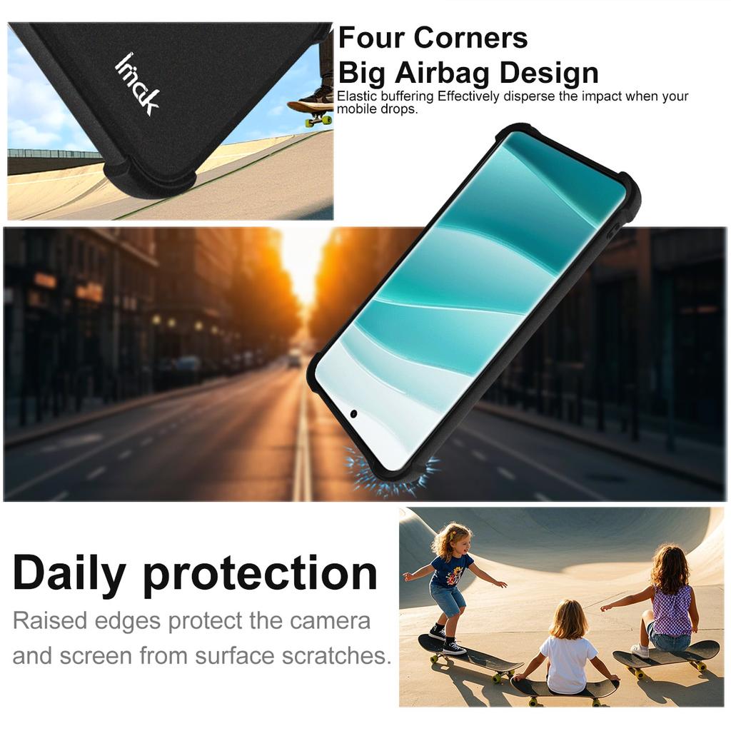 IMAK For Xiaomi Redmi K80 Ultra 5G Case TPU Phone Cover Airbag Shockproof Protection