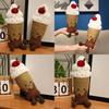 Cute Milk Tea Cup Plush Toy With Pp Cotton Filling For Kids And Collectors