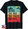Jezus De Weg Waarheid Leven Christelijk Aanbidding T-shirt