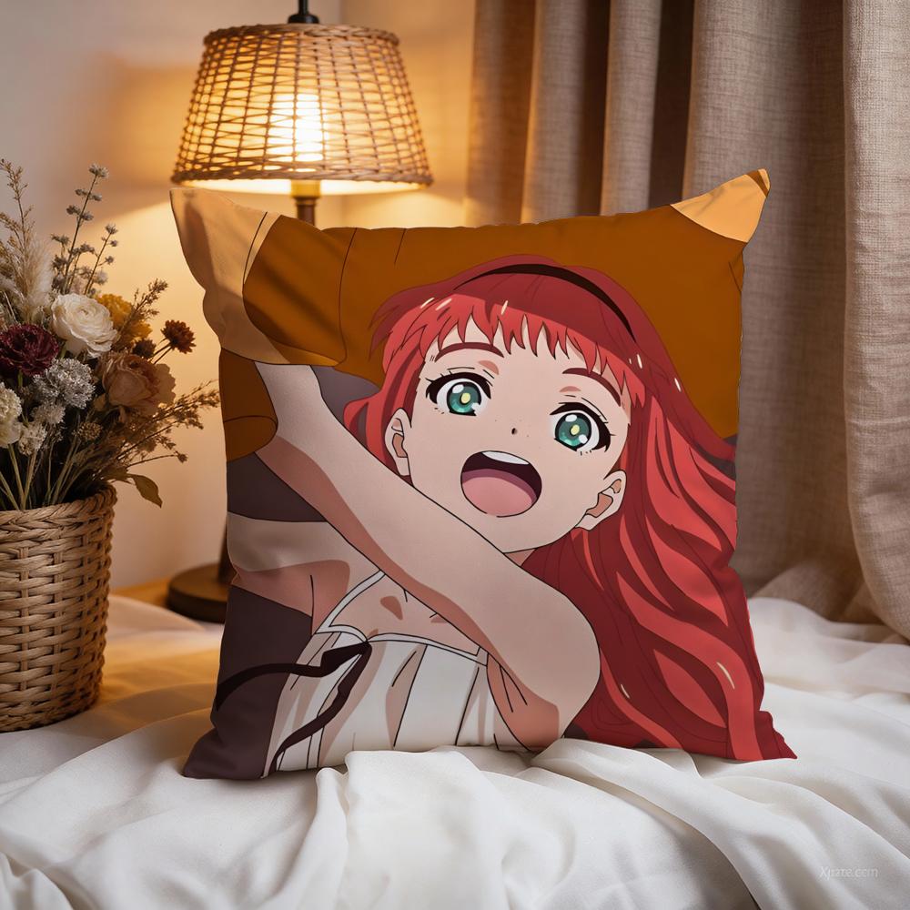 

w-Wonder Egg Prioritys anime Cushion Cover Premium Comfort Reversible Pillow Cove -Two in One Design for Any Room & Car Interior 30cmx30cm