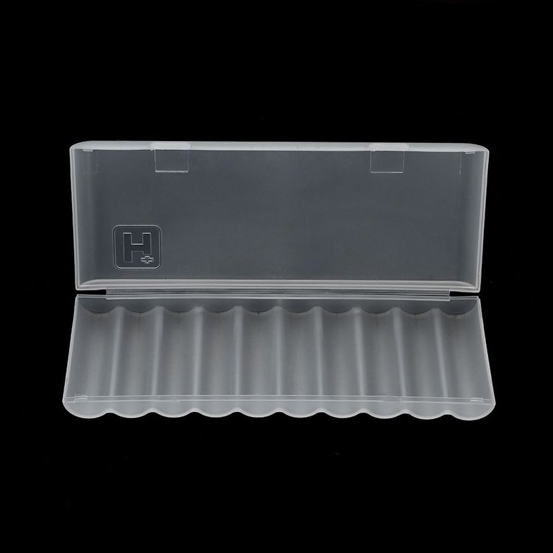 AAAAA Plastic Battery Storage Box Hard Container Case For 10 Slot AAA/AA/18650 Battery Portable Battery Waterproof Organizer Box