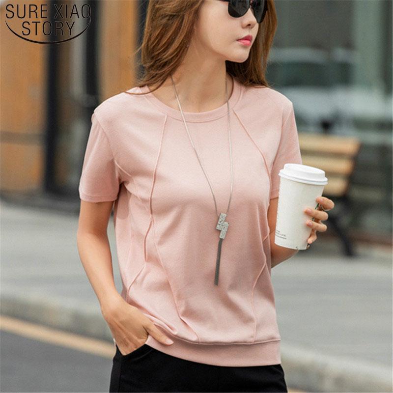 Buy Soft Cotton Women Tops Tees Shirts 