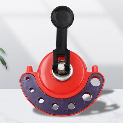 4-12mm Adjustable Glass Openings Locator Drill Bit Ceramic Tile Glass Hole Saw Core Bit Guide With Vacuum Base Sucker