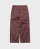 INTEMPOMOOD Panel Bio Washed Cargo Pants_Wine