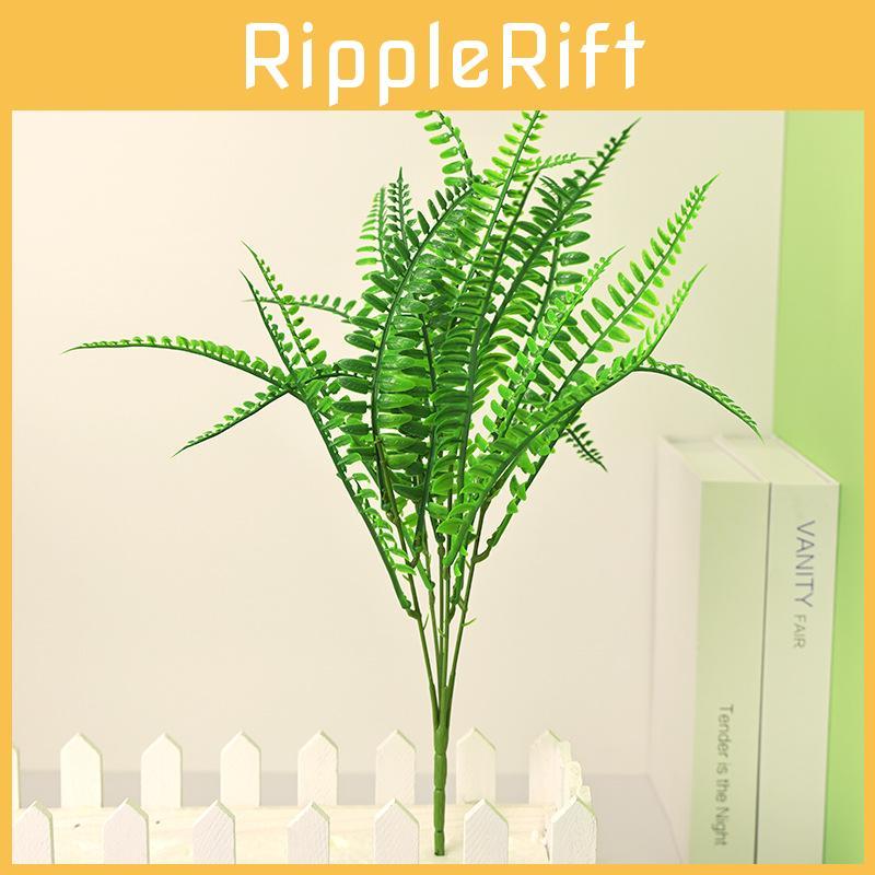 Boston Fake Green Fern Plant For Home Decoration Wedding Photography Use Prop