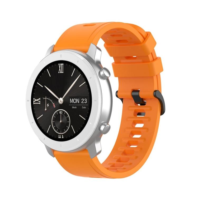 For Amazfit GTR Silicone Smart Watch Watch Band, Size:22mm