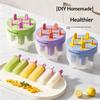 Food Grade Popsicle Mold With 6 Cavities Easy Release For Homemade Summer Ice Lollies For Kids And Family